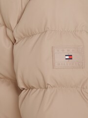Tommy Hilfiger Kids Cream Essential Down Hood Jacket - Image 6 of 6