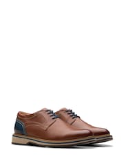 Clarks Leather Monahan Plain Shoes - Slika 4 iz 8