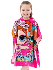 Character Pink LOL Surprise 100% Cotton Poncho - Image 1 of 9