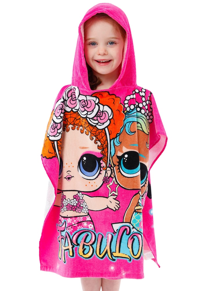 Character Pink LOL Surprise 100% Cotton Poncho - Image 2 of 9