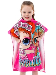 Character Pink LOL Surprise 100% Cotton Poncho - Image 3 of 9
