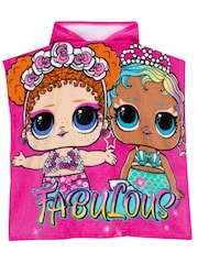 Character Pink LOL Surprise 100% Cotton Poncho - Image 5 of 9