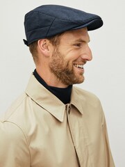 Navy Flat Cap - Image 1 of 4