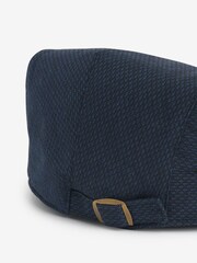 Navy Flat Cap - Image 4 of 4