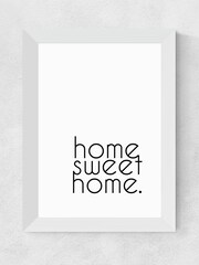 East End Prints Brown Home Sweet Home Print by Inoui - Image 3 of 3