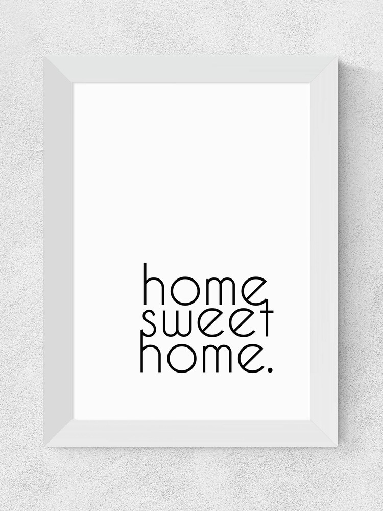 East End Prints Brown Home Sweet Home Print by Inoui - Image 3 of 3