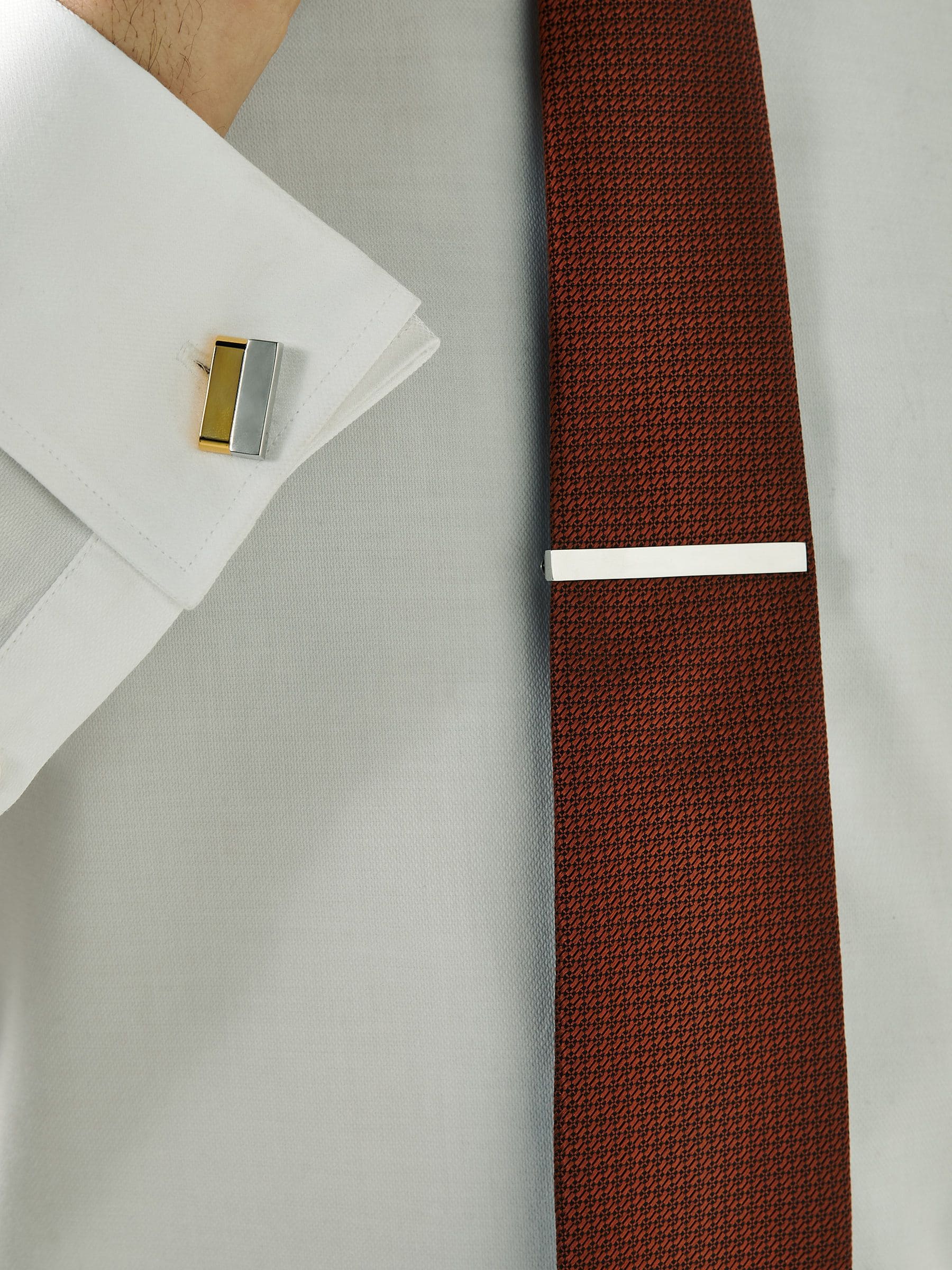 Buy Metallic Tie clip Set from Next Romania