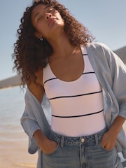 Light Blue 100% Linen Jacket - Image 5 of 7