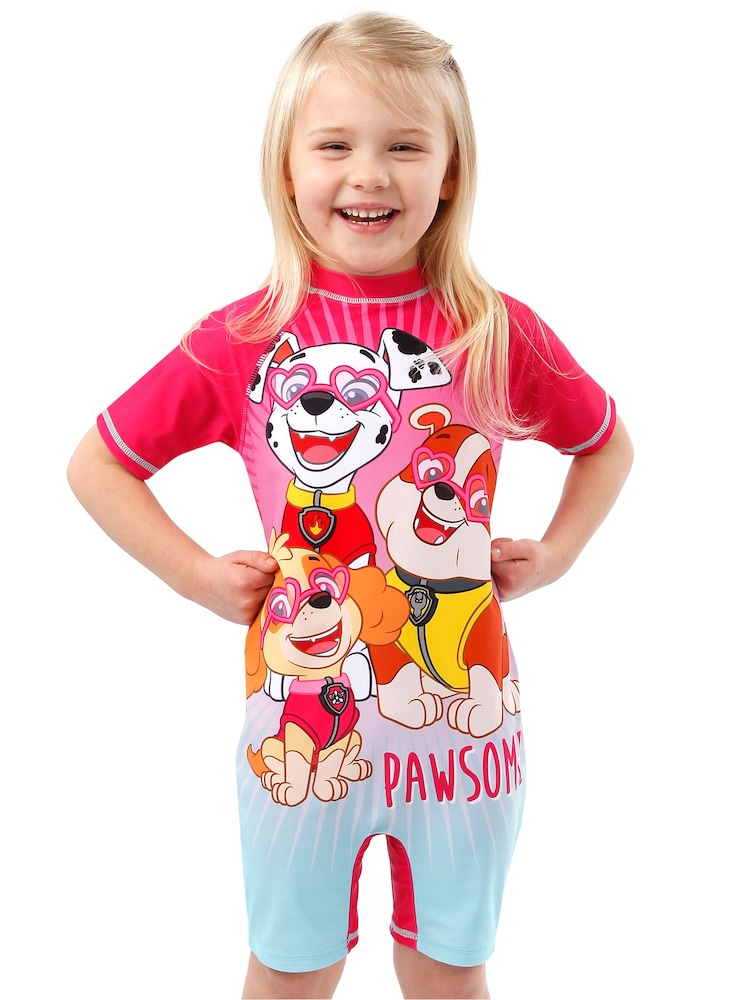 Character Pink Paw Patrol Swimsuit - Image 1 of 7