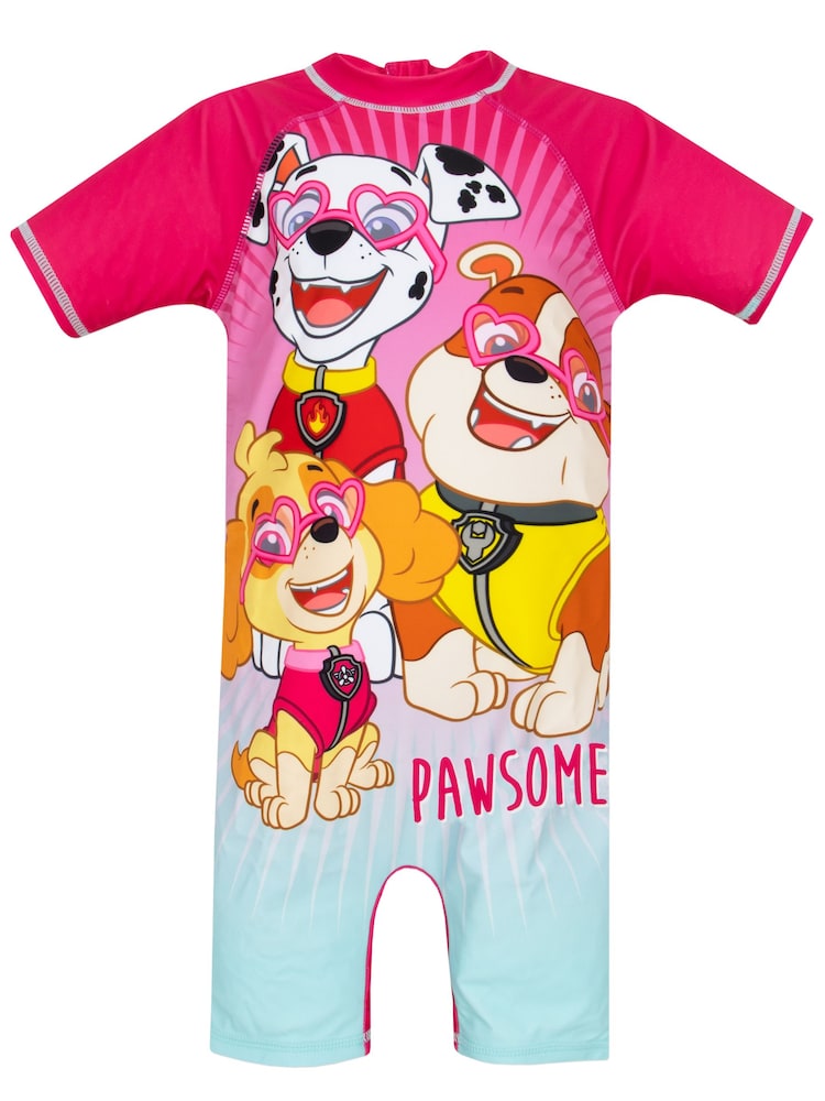 Character Pink Paw Patrol Swimsuit - Image 3 of 7