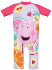 Character Pink Peppa Pig Surfsuit - Image 1 of 5