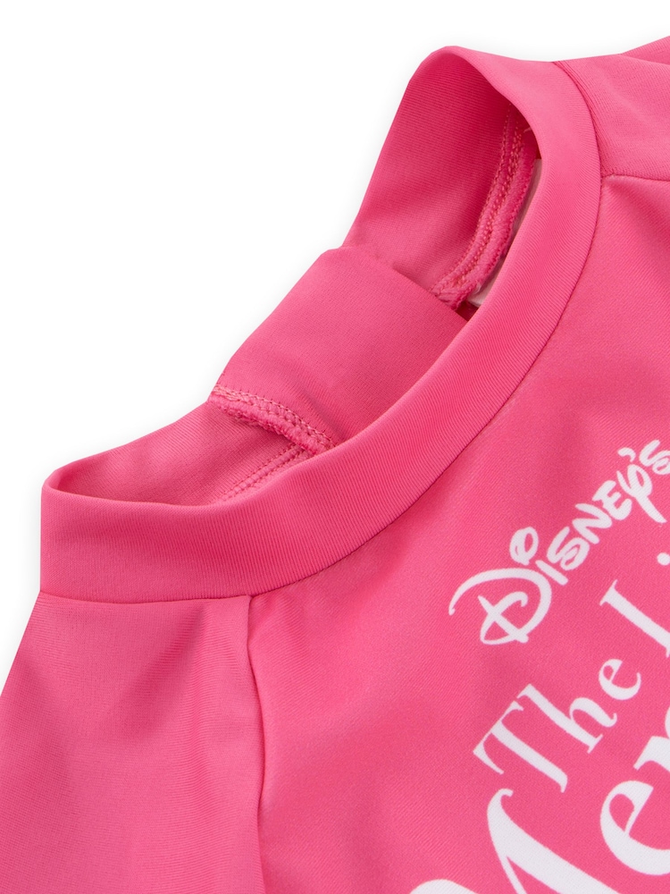 Character Pink Little Mermaid Surfsuit - Image 3 of 9