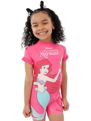 Character Pink Little Mermaid Surfsuit - Image 7 of 9