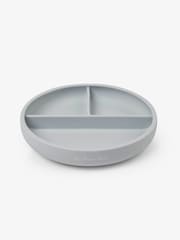 JoJo Maman Bébé Grey Silicone Suction Divided Plate - Image 5 of 5