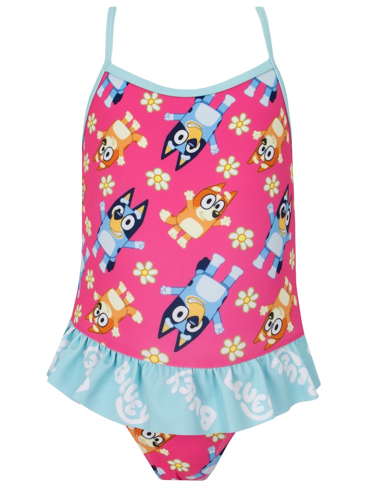Character Pink Bluey Swimsuit - Image 1 of 5