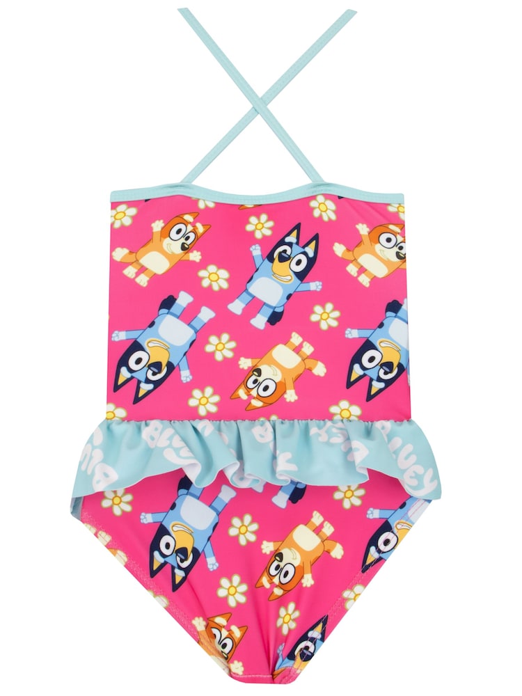 Character Pink Bluey Swimsuit - Image 2 of 5