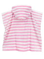 Character Pink Peppa Pig 100% Cotton Poncho - Image 6 of 9