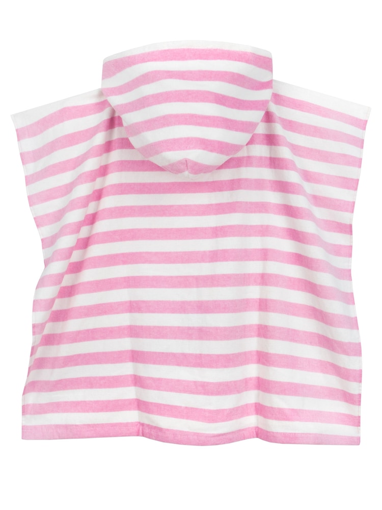 Character Pink Peppa Pig 100% Cotton Poncho - Image 6 of 9