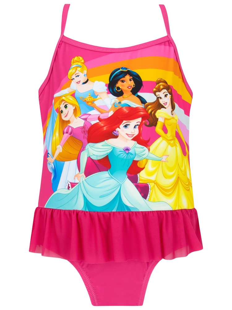 Character Pink Disney Princess Swimsuit - Image 1 of 8