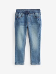 Mid Vintage Blue Regular Fit Stretch Elasticated Waist Jeans (3-16yrs) - Image 1 of 4