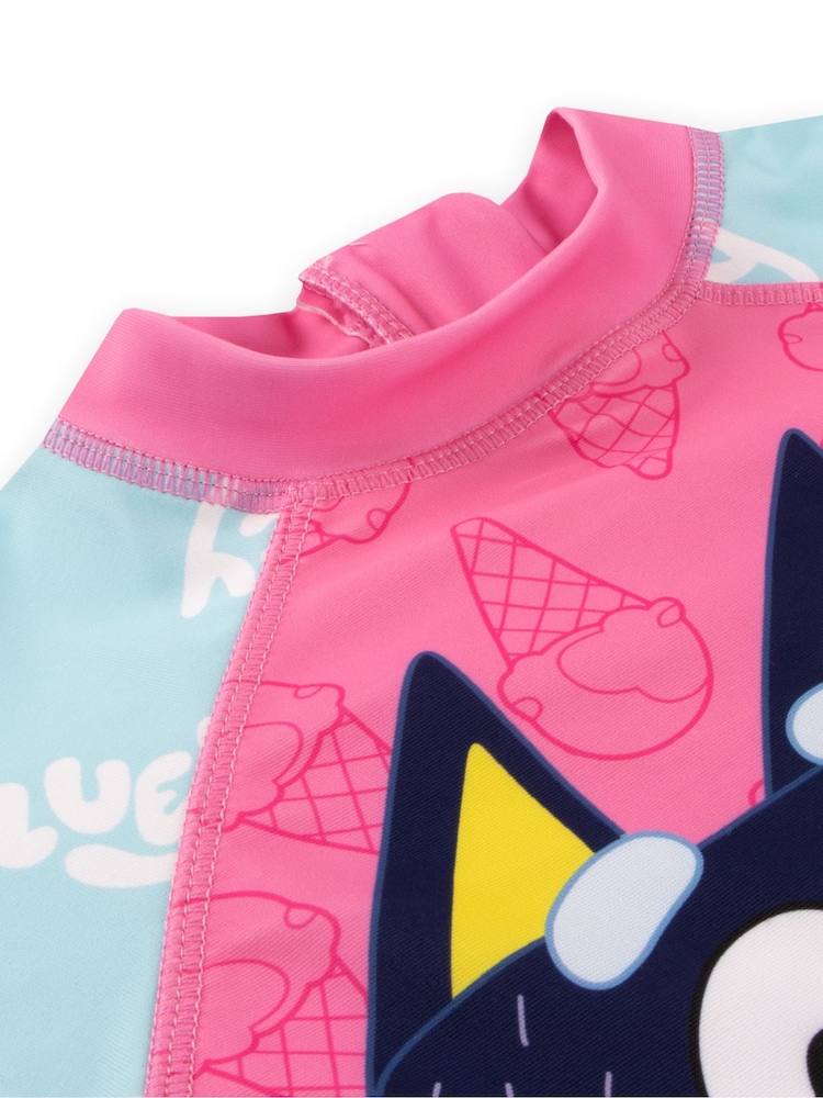 Character Pink Bluey Surfsuit - Image 3 of 5
