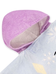Character Purple Frozen 100% Cotton Poncho - Image 8 of 9