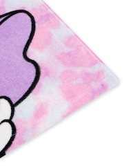 Character Purple Minnie Mouse 100% Cotton Poncho - Image 5 of 9