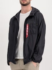 Alpha Industries Superlight Black Utility Jacket - Image 1 of 6