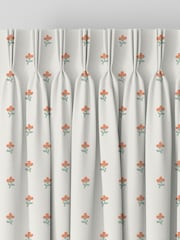 Laura Ashley Apricot Wood Violet Made to Measure 100% Cotton Curtains - Image 5 of 9