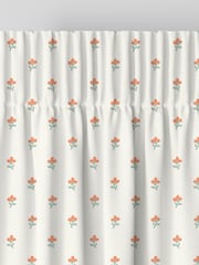 Laura Ashley Apricot Wood Violet Made to Measure 100% Cotton Curtains - Image 6 of 9