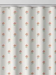 Laura Ashley Apricot Wood Violet Made to Measure 100% Cotton Curtains - Image 8 of 9