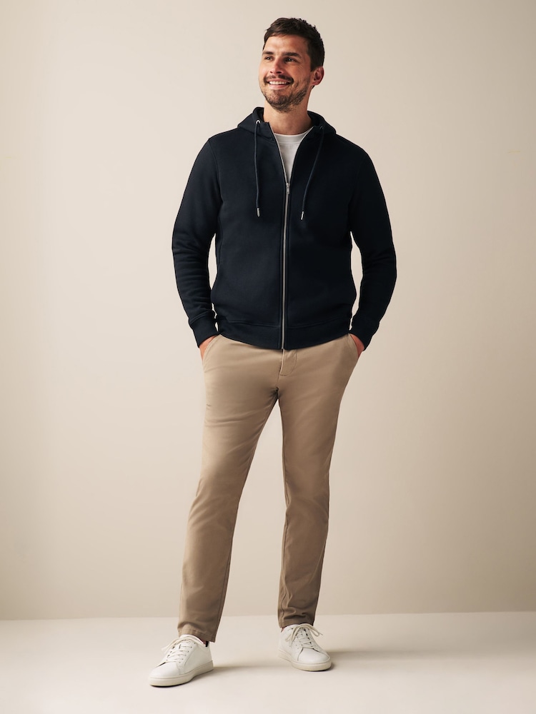Black Zip Up Hoodie - Image 2 of 8