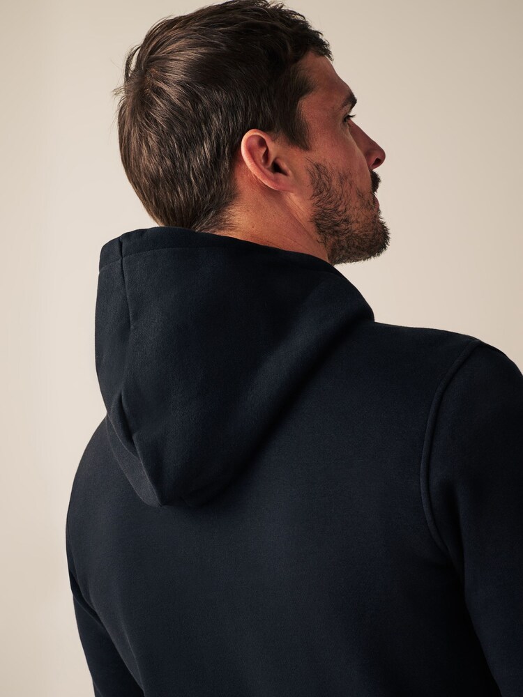 Black Zip Up Hoodie - Image 5 of 8