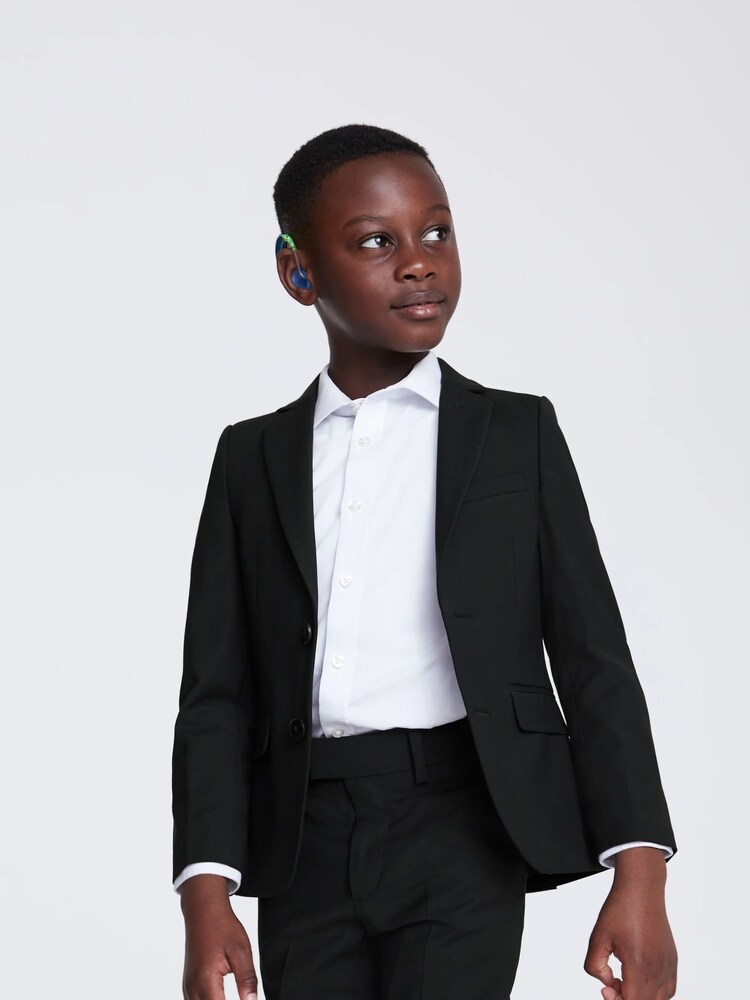 MOSS Black Boys Performance Jacket - Image 1 of 3