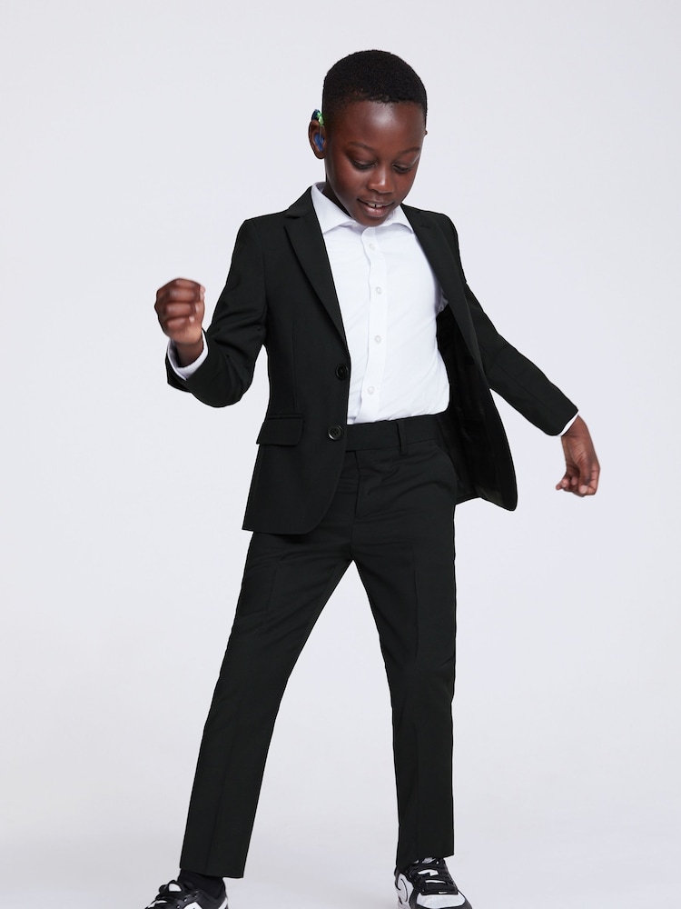 MOSS Black Boys Performance Jacket - Image 2 of 3