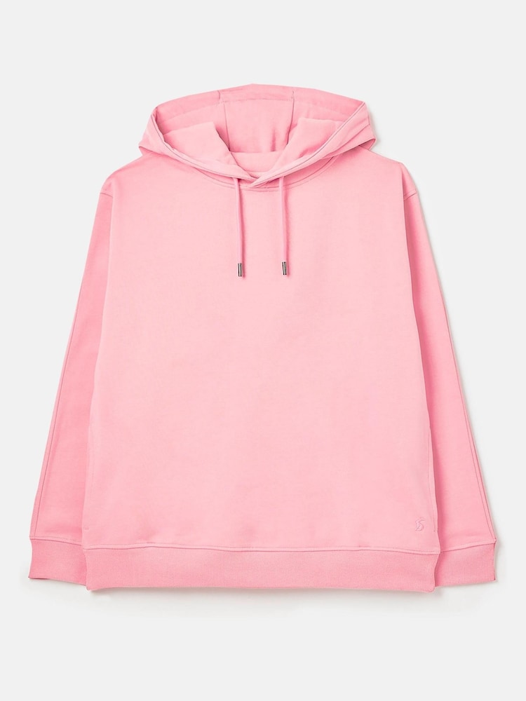 Joules Katie Pink Relaxed Hoodie - Image 7 of 7