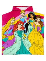 Character Pink Disney Princess 100% Cotton Poncho - Image 5 of 9