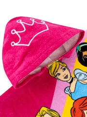 Character Pink Disney Princess 100% Cotton Poncho - Image 8 of 9