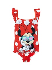 Character Red Minnie Mouse Swimsuit - Image 1 of 5