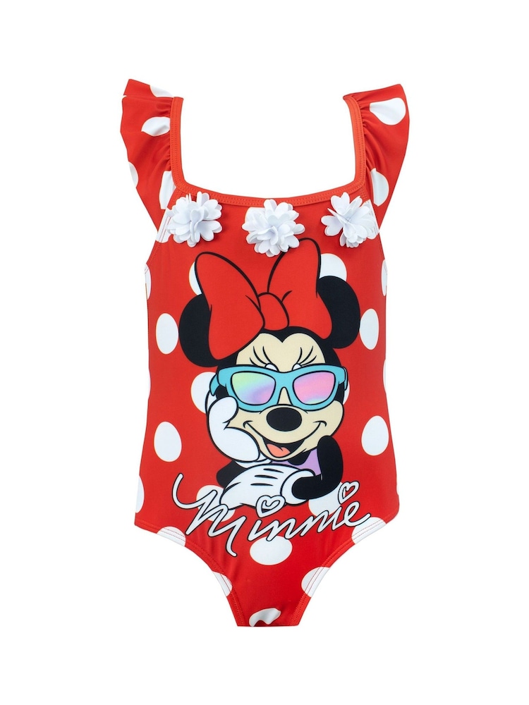 Character Red Minnie Mouse Swimsuit - Image 1 of 5