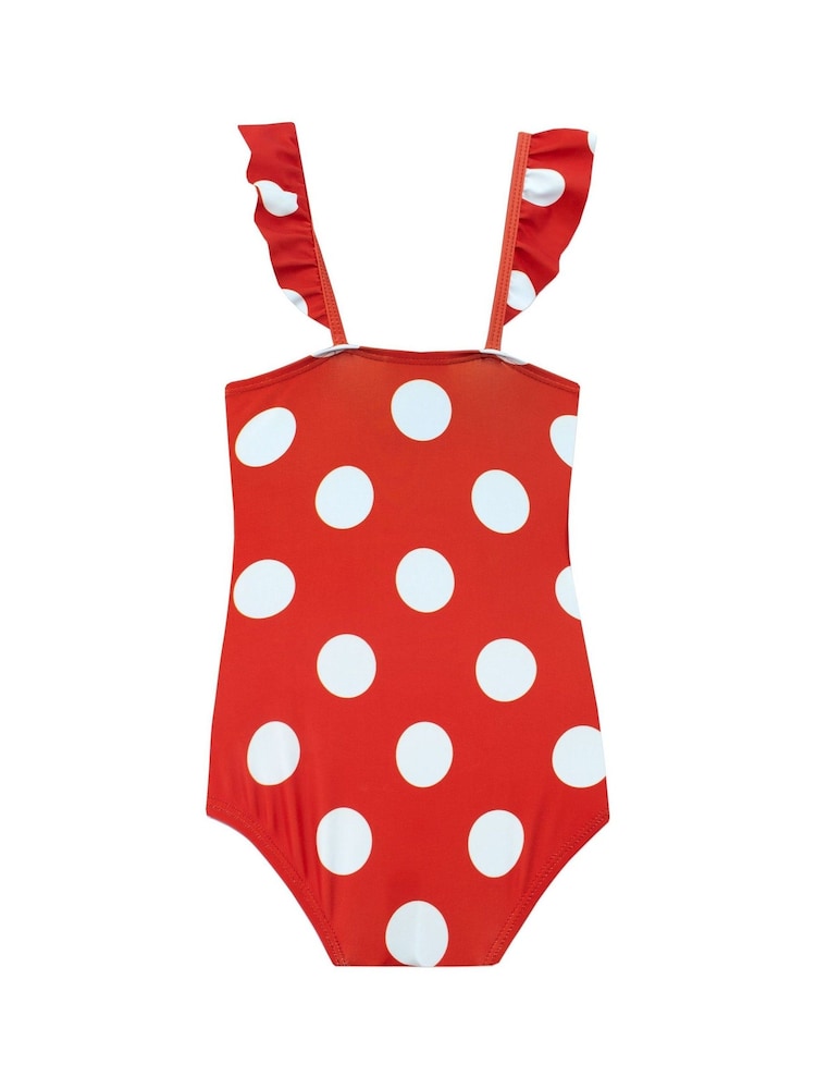Character Red Minnie Mouse Swimsuit - Image 2 of 5 Character Red Minnie Mouse Swimsuit - Image 2 of 5