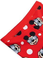 Character Red Mickey Mouse Top & Shorts Set - Image 4 of 9