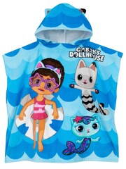 Character Blue Gabbys Dollhouse 100% Cotton Poncho - Image 3 of 9