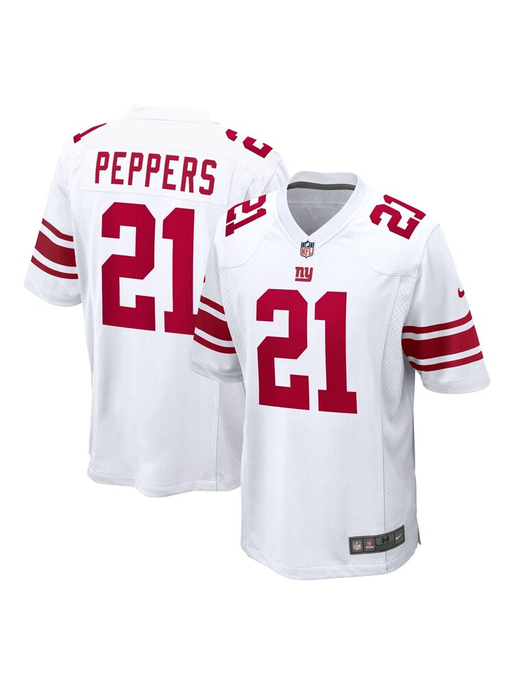 Nike White NFL New York Giants Game Road Jersey - Jabrill Peppers Youth - Image 1 of 3