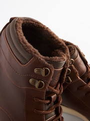 Brown Warm Lined Boots - Image 7 of 8