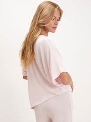 رداء عُلوي غير متماثل بتقنية القص والخياطة من River Island - صورة 4 من 4