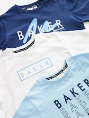 Baker by Ted Baker Graphic T-Shirts 3 Pack - Image 3 of 5
