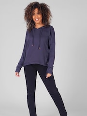 Pineapple Charcoal Dip Hem Hoodie - Image 1 of 6