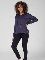 Pineapple Charcoal Dip Hem Hoodie - Image 3 of 6