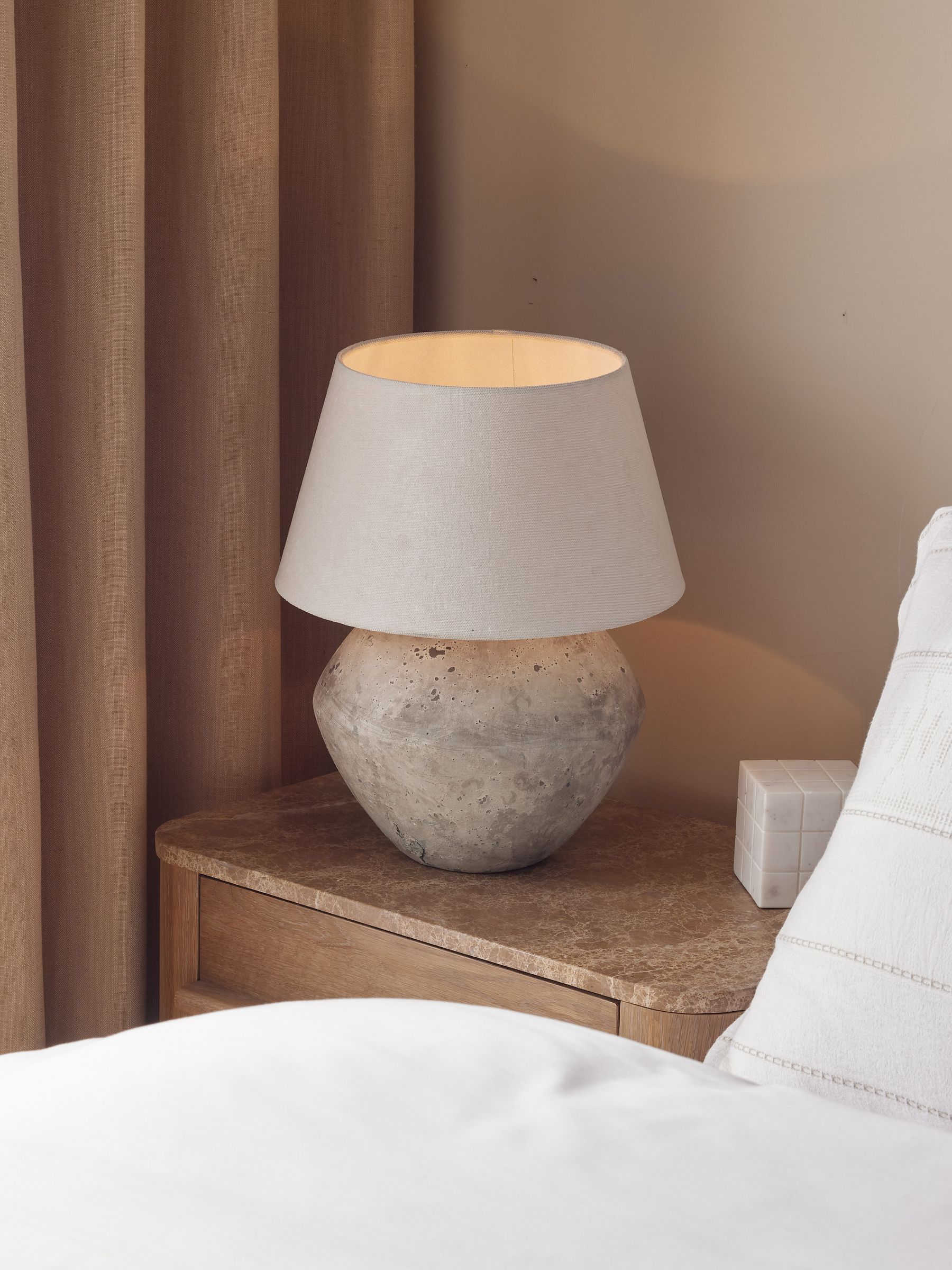 Next stone lamp top